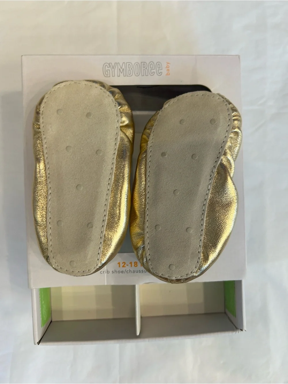 Gymboree gold crib